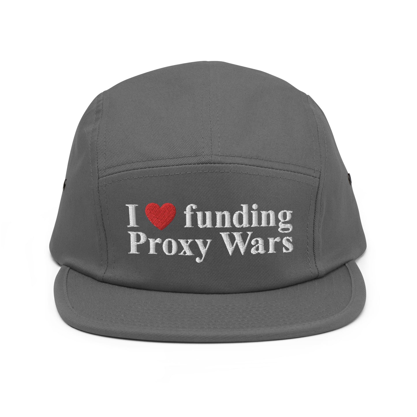 I love funding Proxy Wars Five Panel Cap