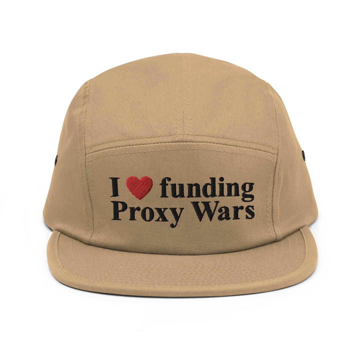 I love funding Proxy Wars Five Panel Cap