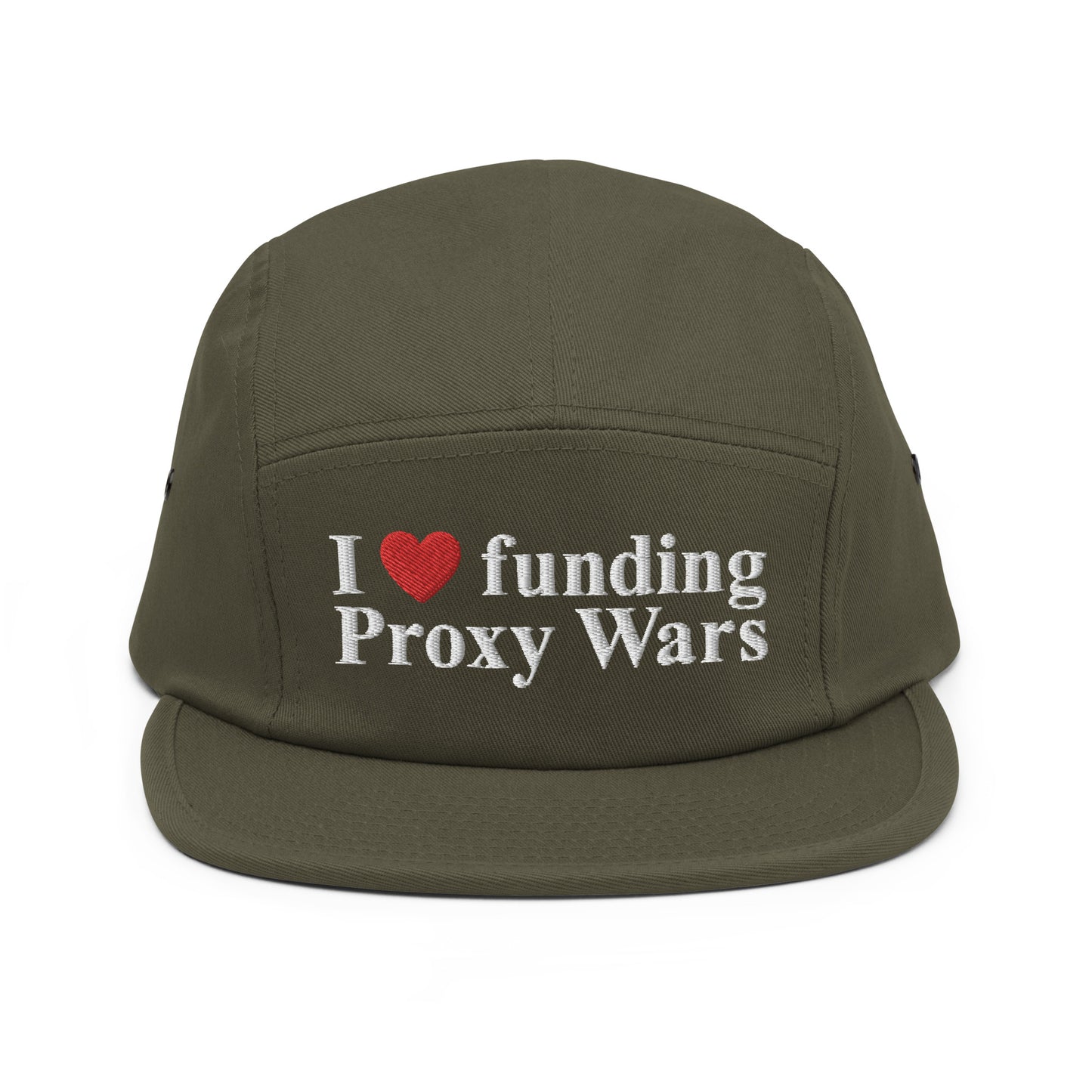 I love funding Proxy Wars Five Panel Cap