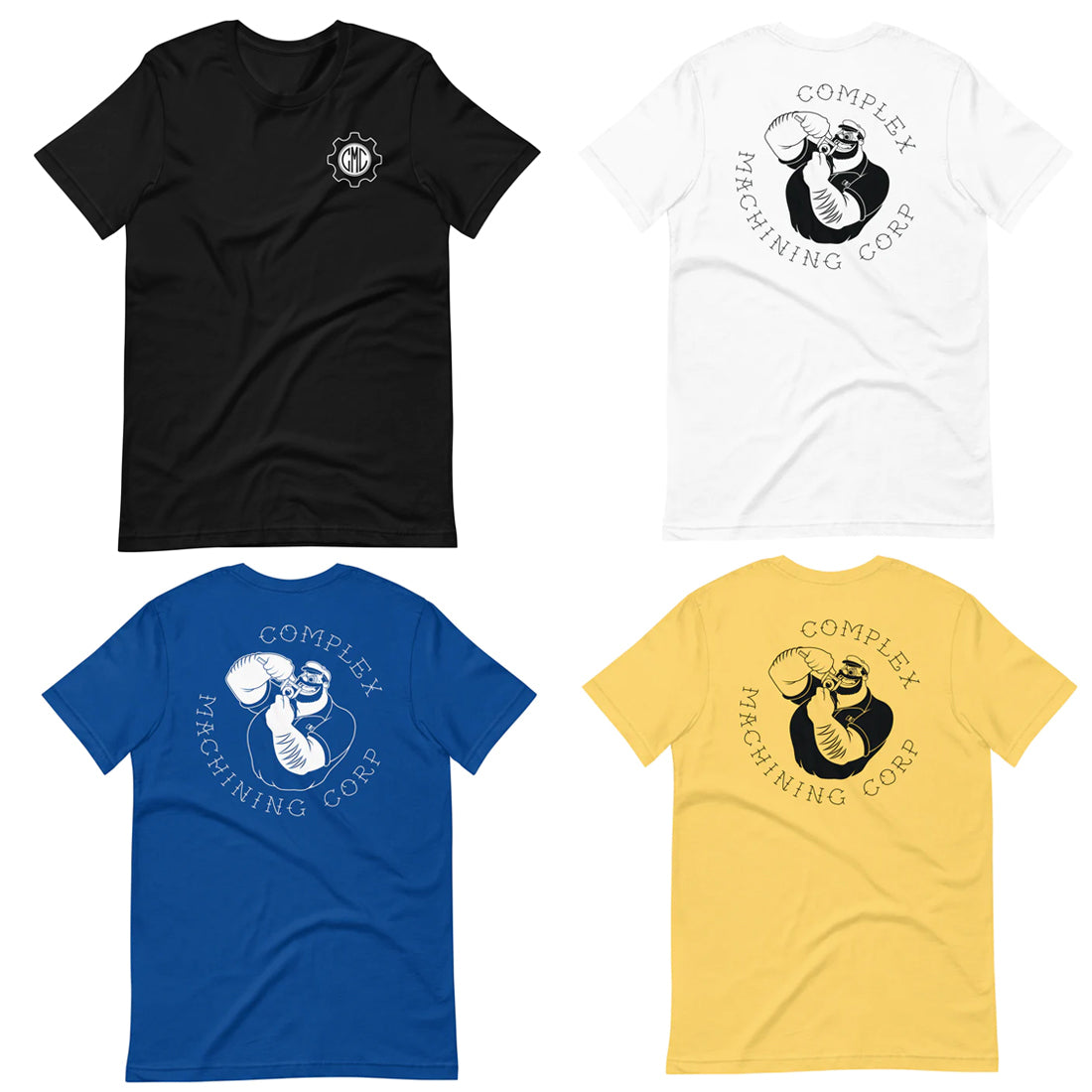 Complex Machining Corp Traditional Tattoo Logo Unisex T-Shirt
