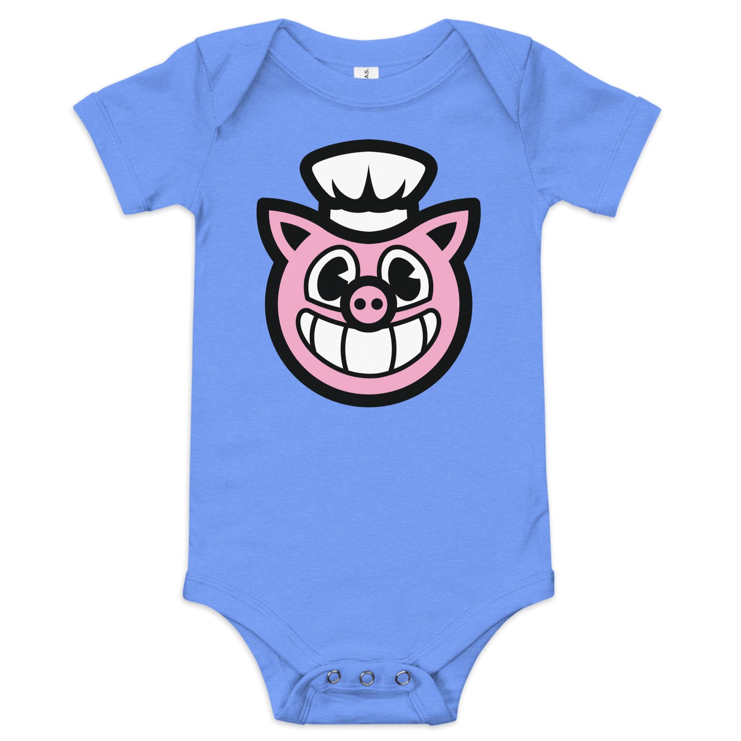 Lil' Harry's BBQ Pig Baby Short Sleeve Onesie