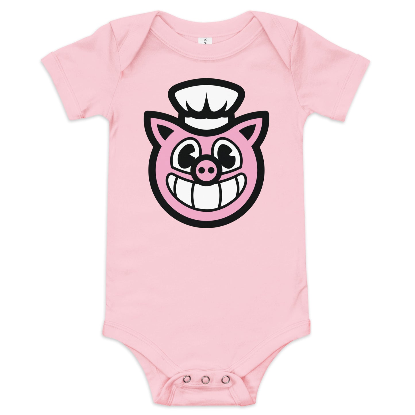 Lil' Harry's BBQ Pig Baby Short Sleeve Onesie