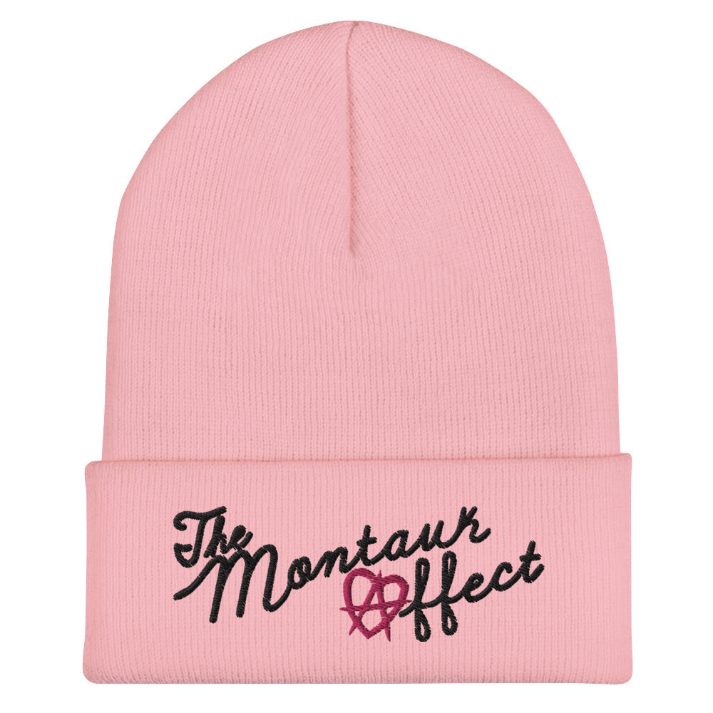 The Montauk Affect Script Cuffed Beanie