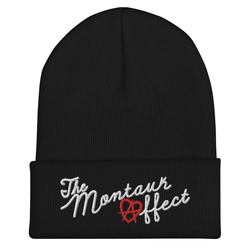 The Montauk Affect Script Cuffed Beanie