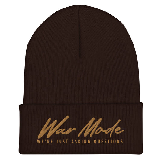 WM Questions Cuffed Beanie