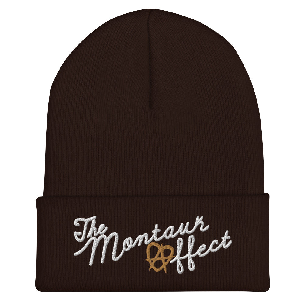 The Montauk Affect Script Cuffed Beanie