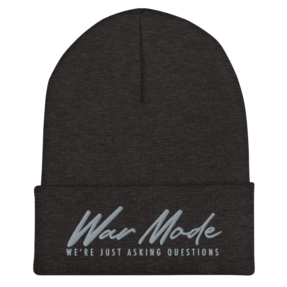 WM Questions Cuffed Beanie