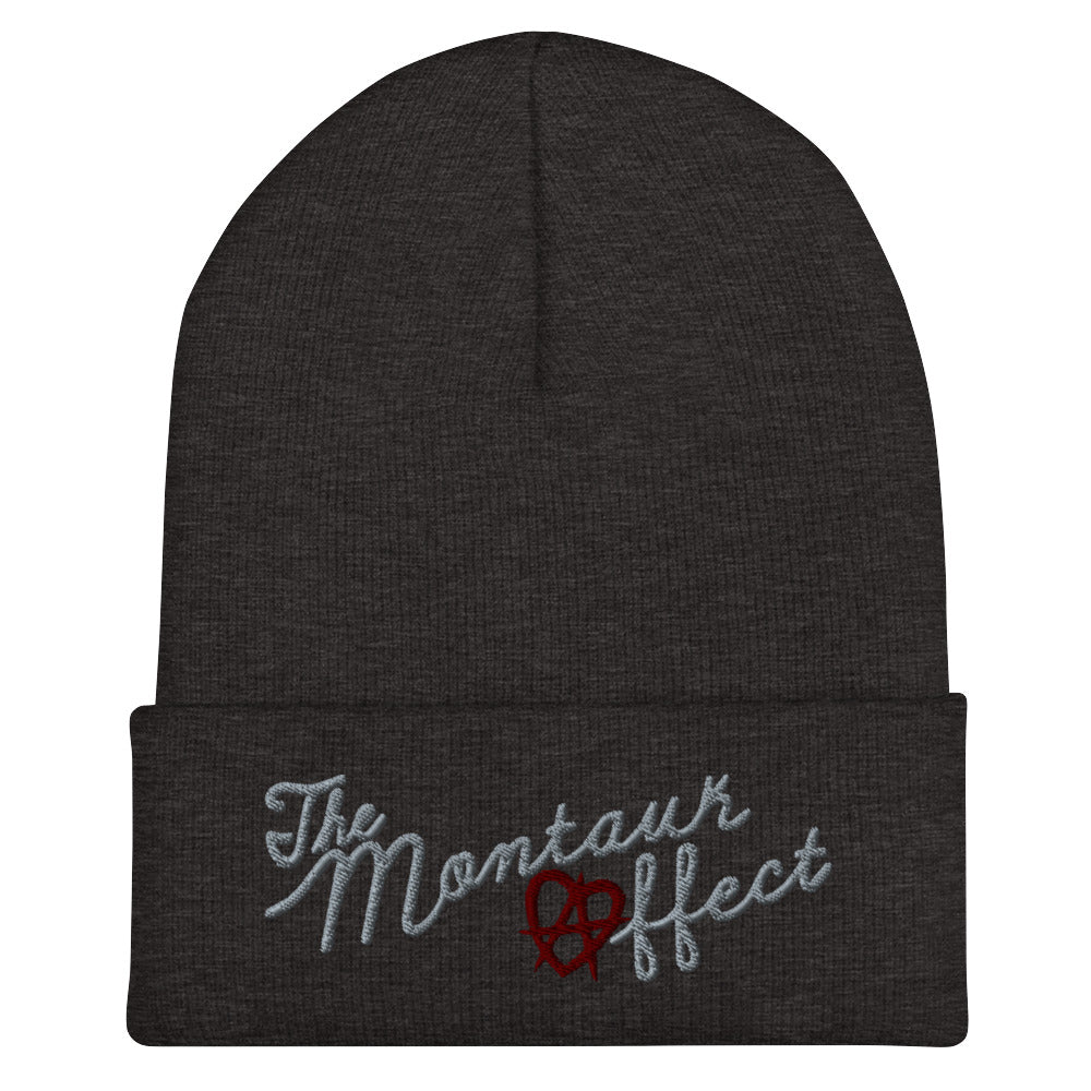 The Montauk Affect Script Cuffed Beanie