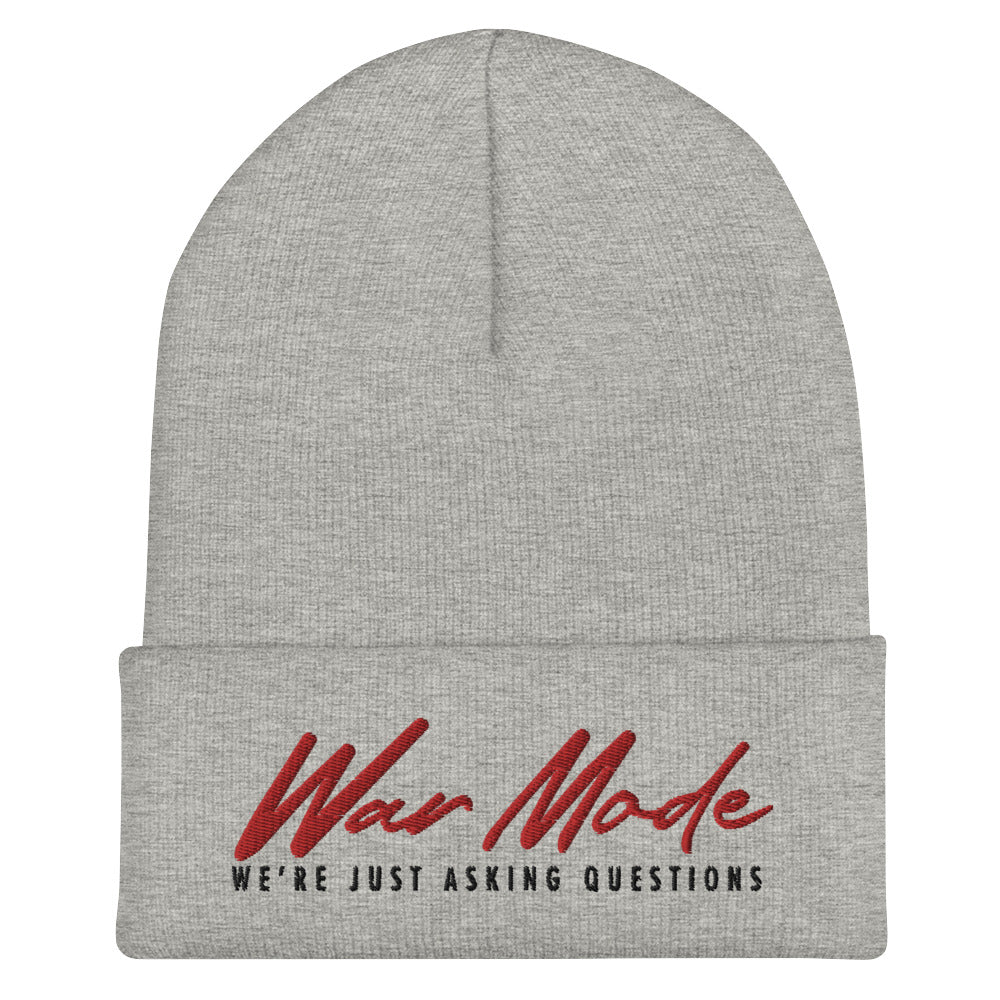 WM Questions Cuffed Beanie