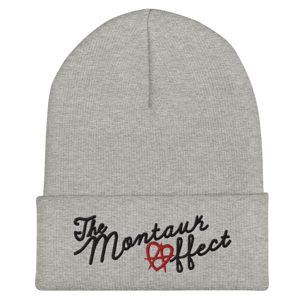 The Montauk Affect Script Cuffed Beanie
