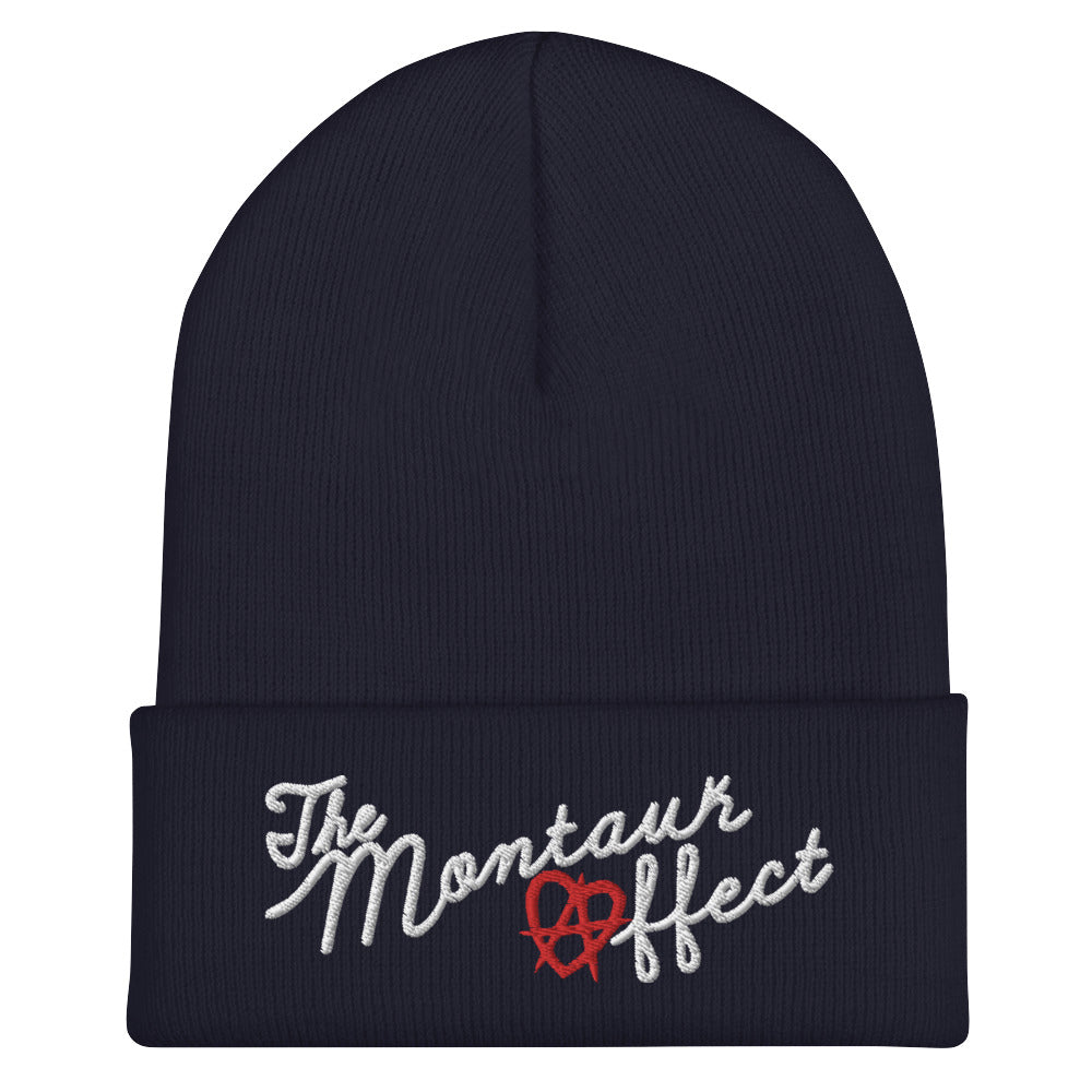 The Montauk Affect Script Cuffed Beanie