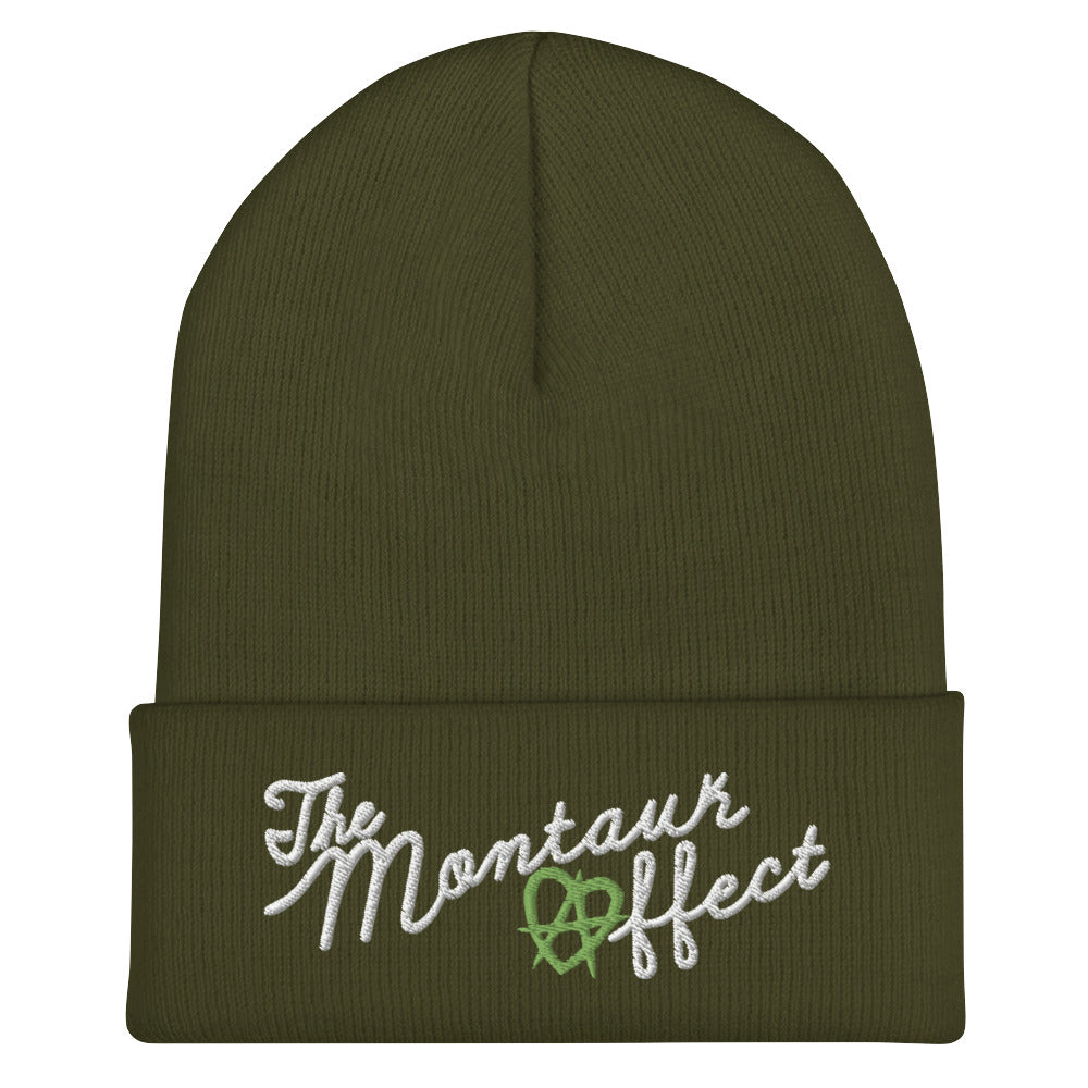 The Montauk Affect Script Cuffed Beanie