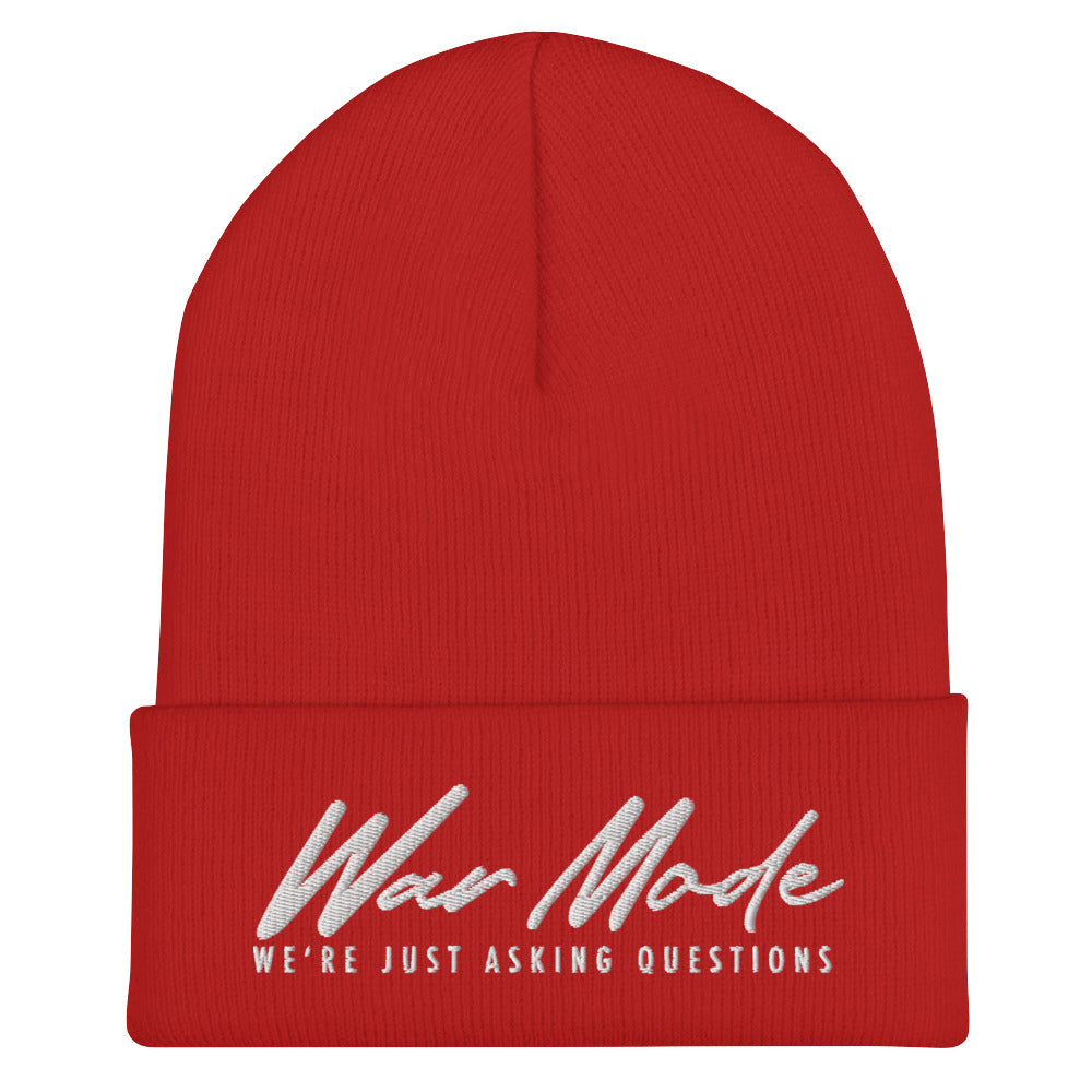 WM Questions Cuffed Beanie
