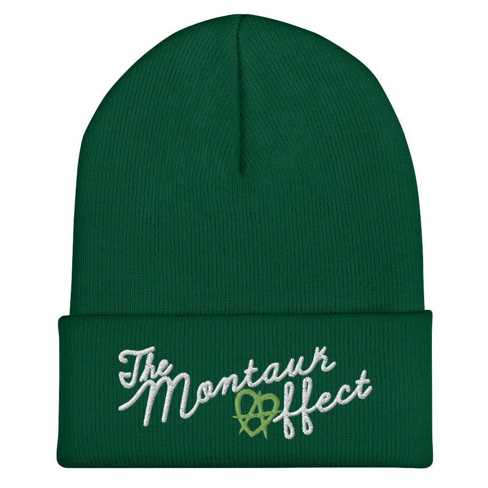 The Montauk Affect Script Cuffed Beanie