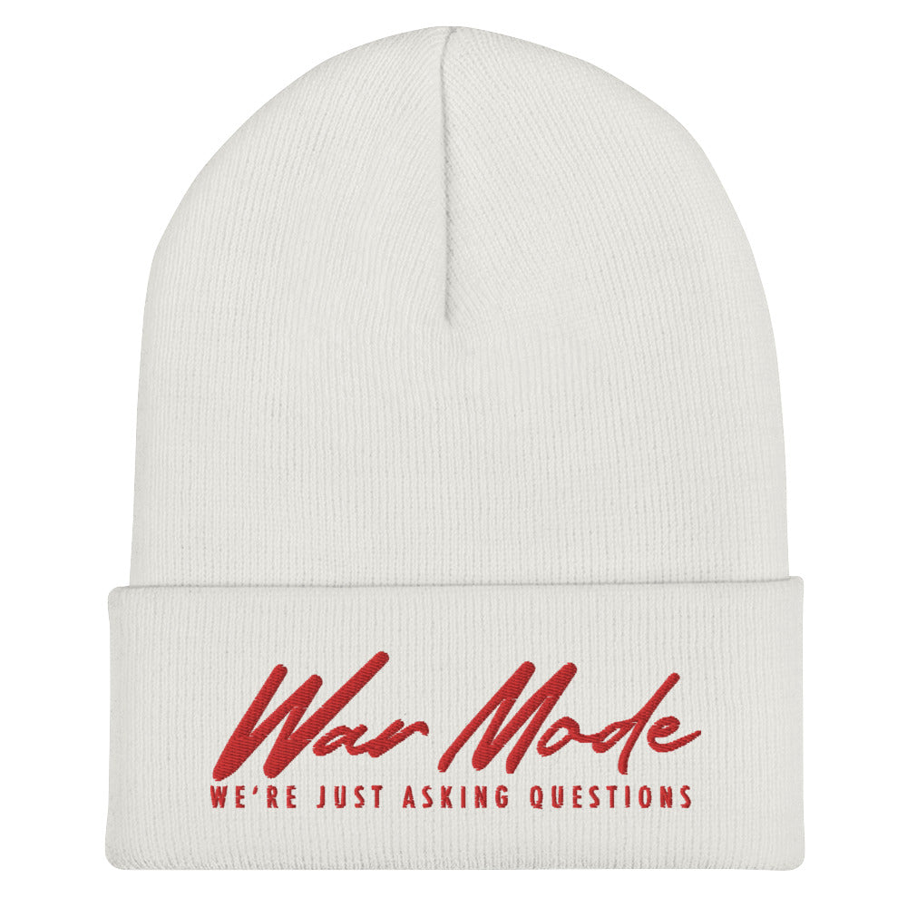 WM Questions Cuffed Beanie