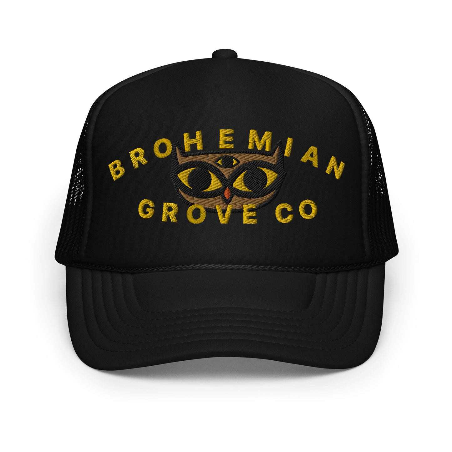 BGC Cute Owl Foam Trucker Hat