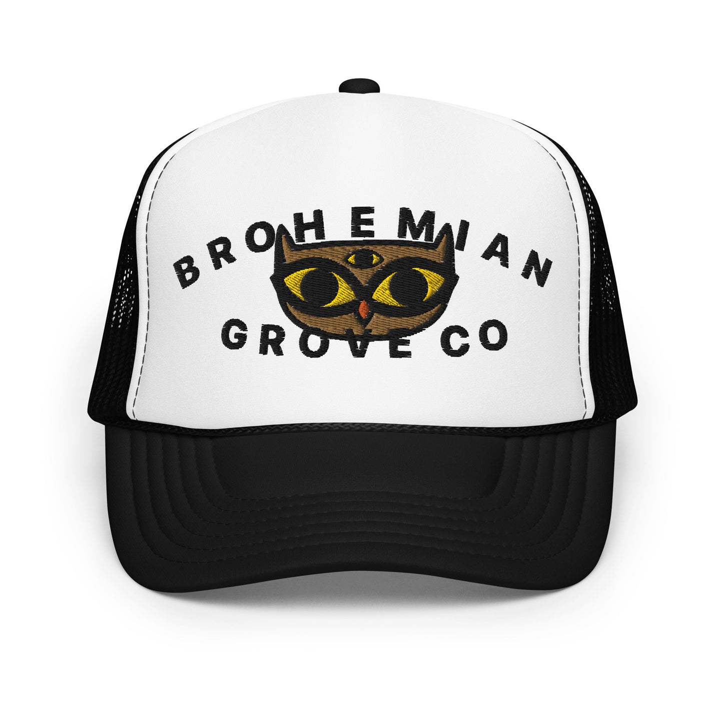 BGC Cute Owl Foam Trucker Hat