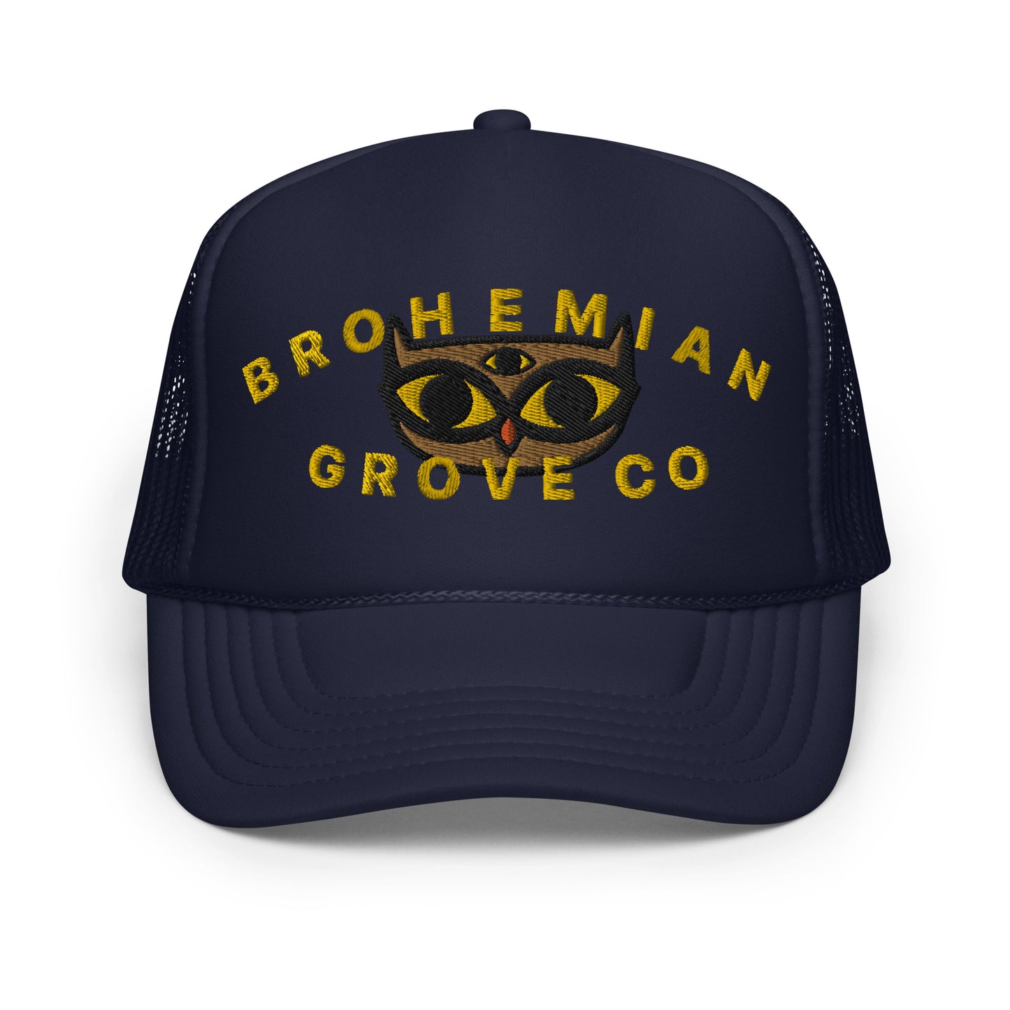 BGC Cute Owl Foam Trucker Hat