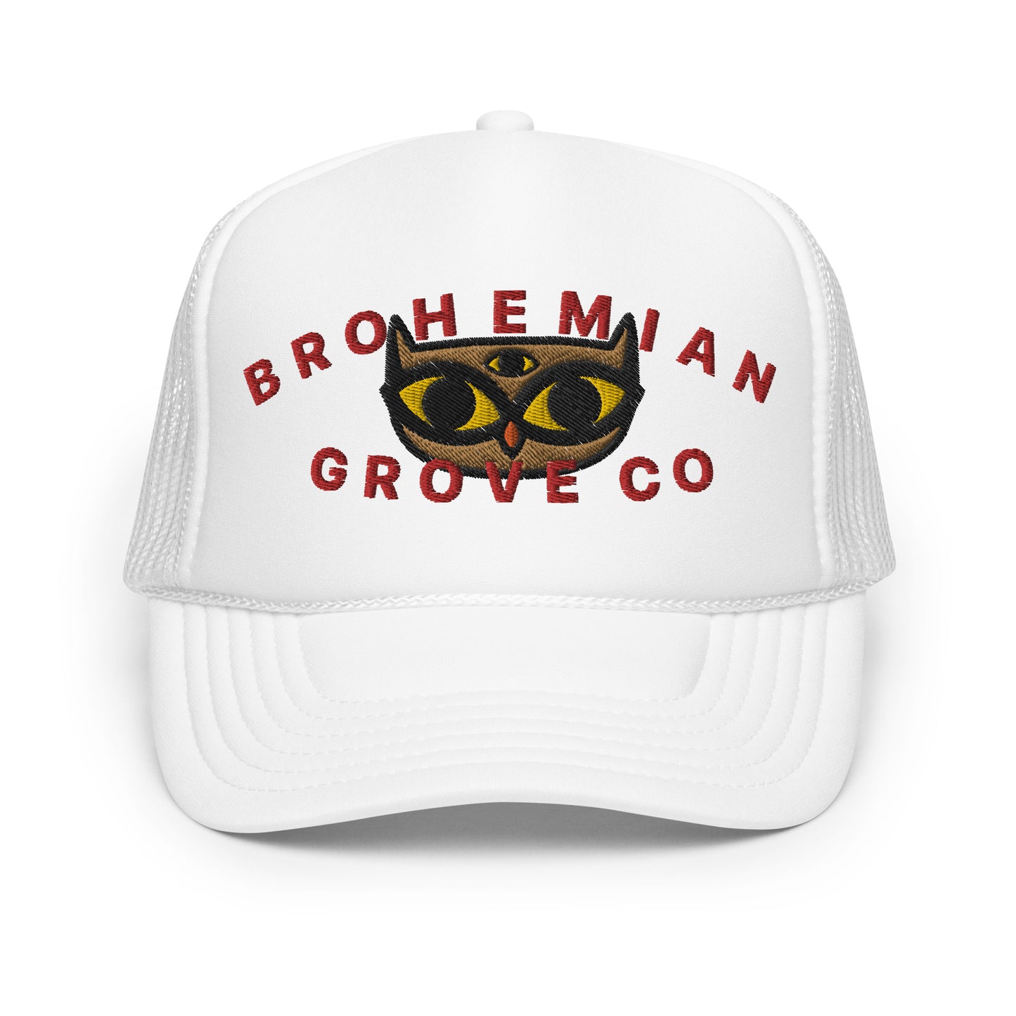 BGC Cute Owl Foam Trucker Hat