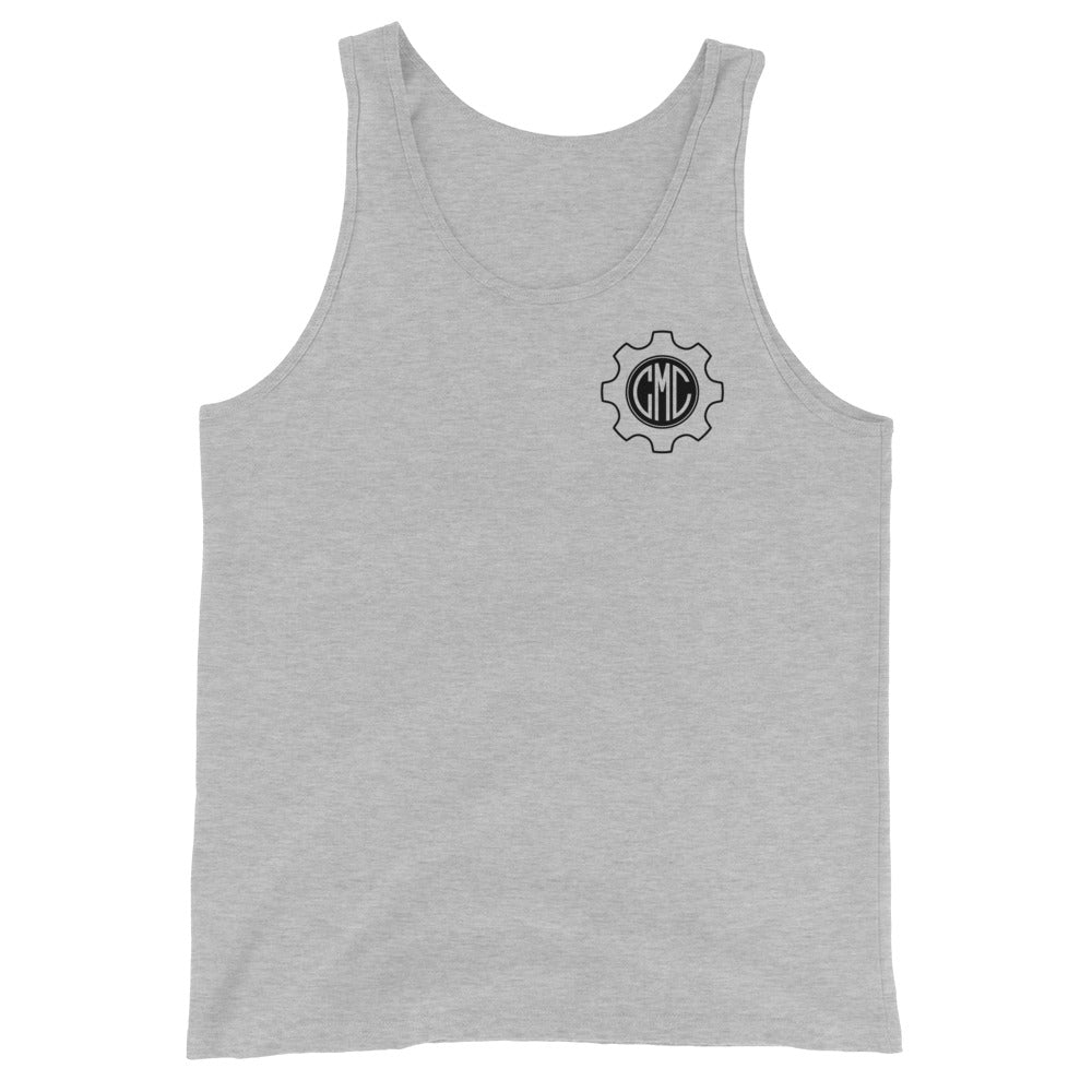 Complex Machining Corp Traditional Tattoo Logo Unisex Tank Top