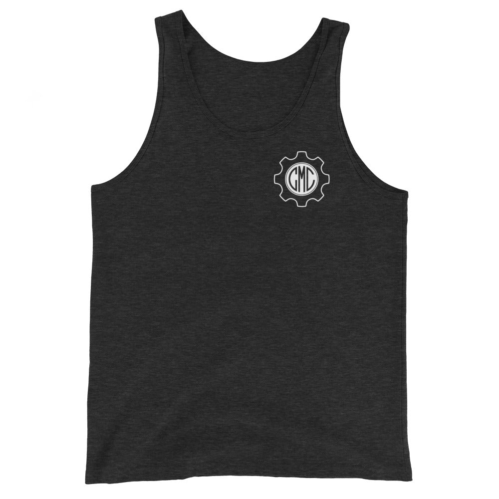 Complex Machining Corp Traditional Tattoo Logo Unisex Tank Top