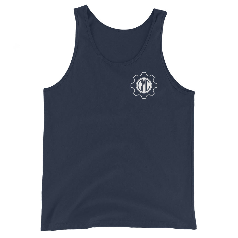 Complex Machining Corp Traditional Tattoo Logo Unisex Tank Top