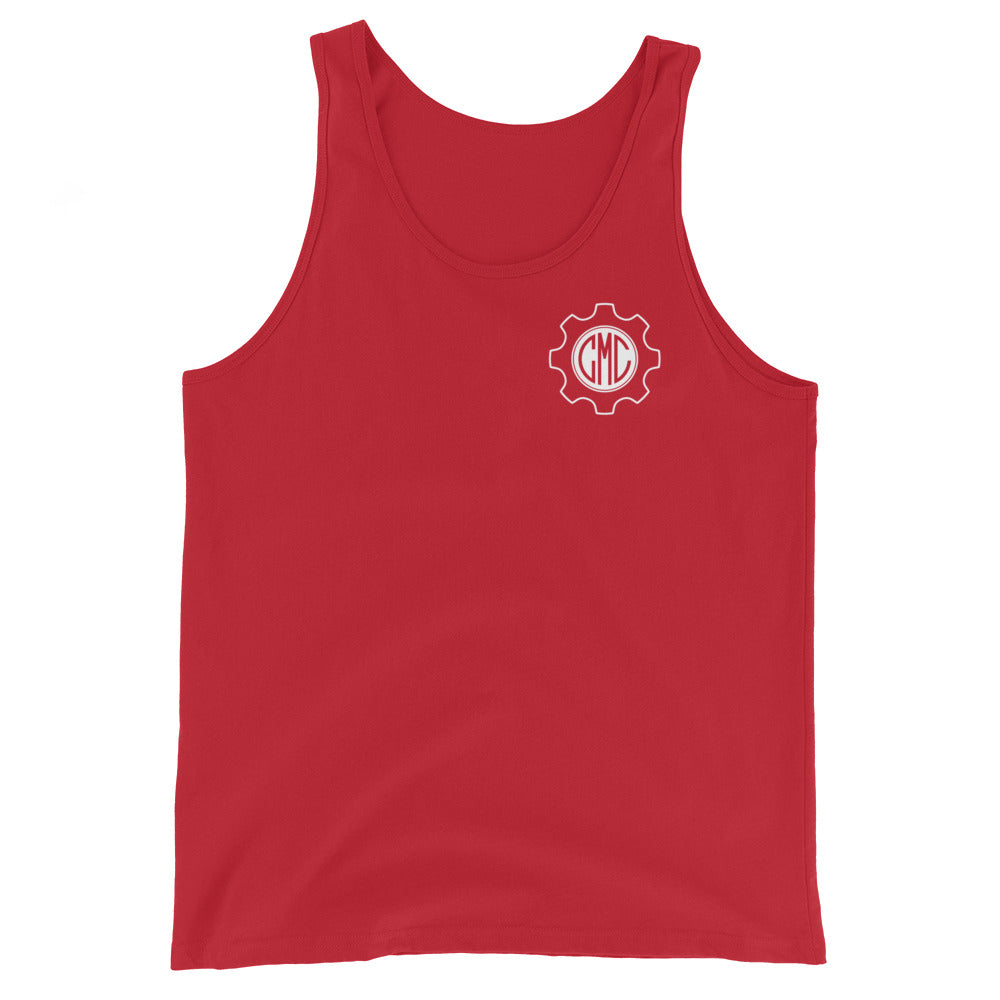 Complex Machining Corp Traditional Tattoo Logo Unisex Tank Top