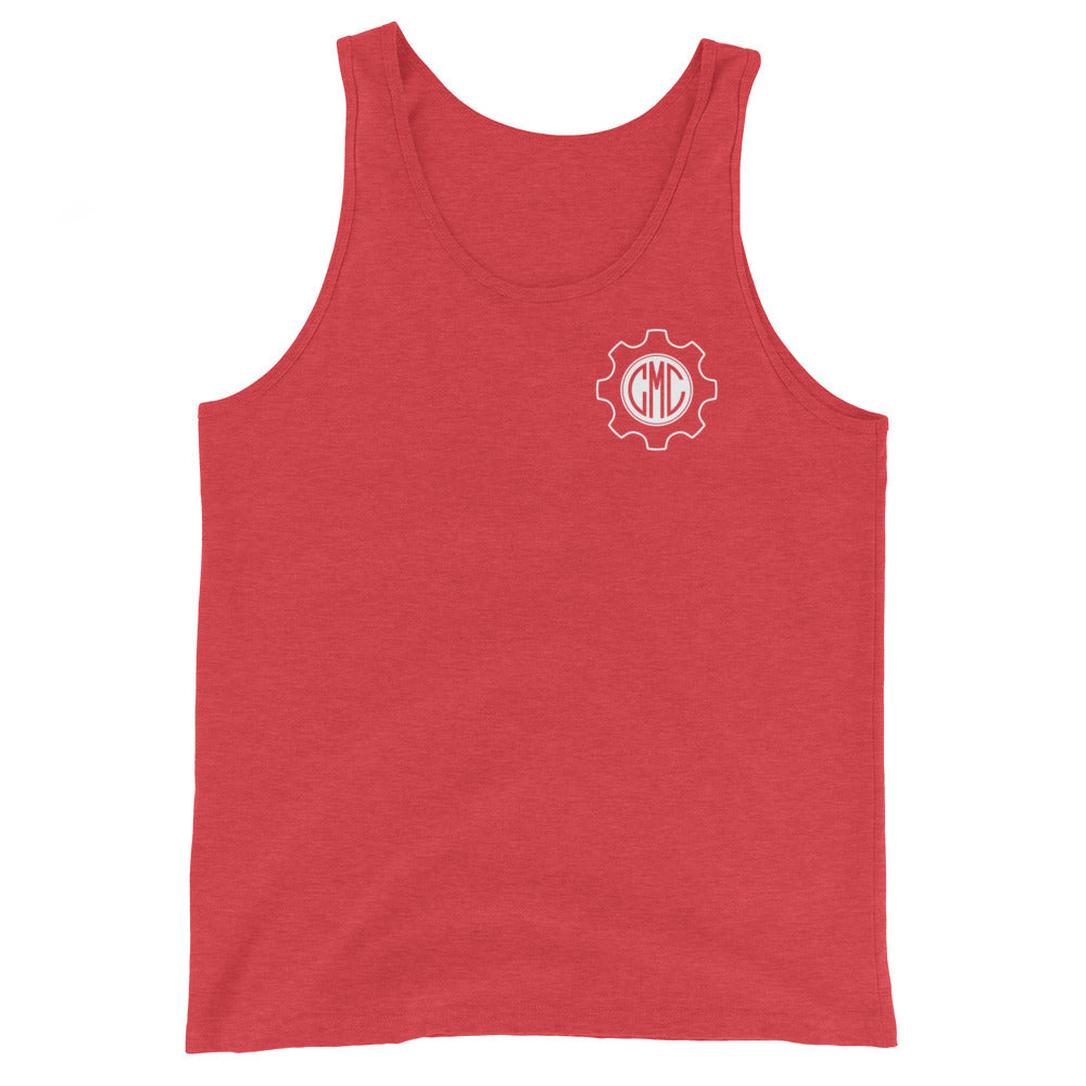 Complex Machining Corp Traditional Tattoo Logo Unisex Tank Top