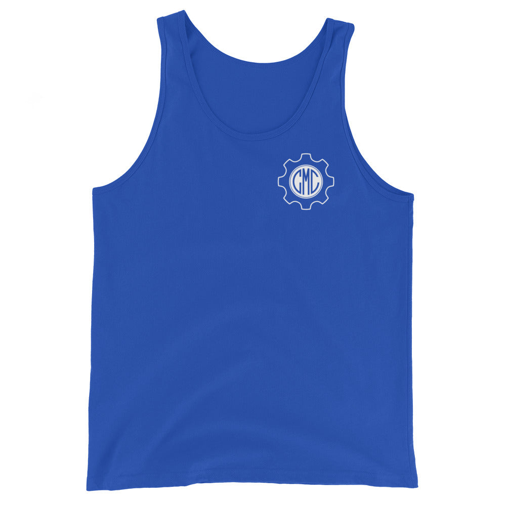 Complex Machining Corp Traditional Tattoo Logo Unisex Tank Top