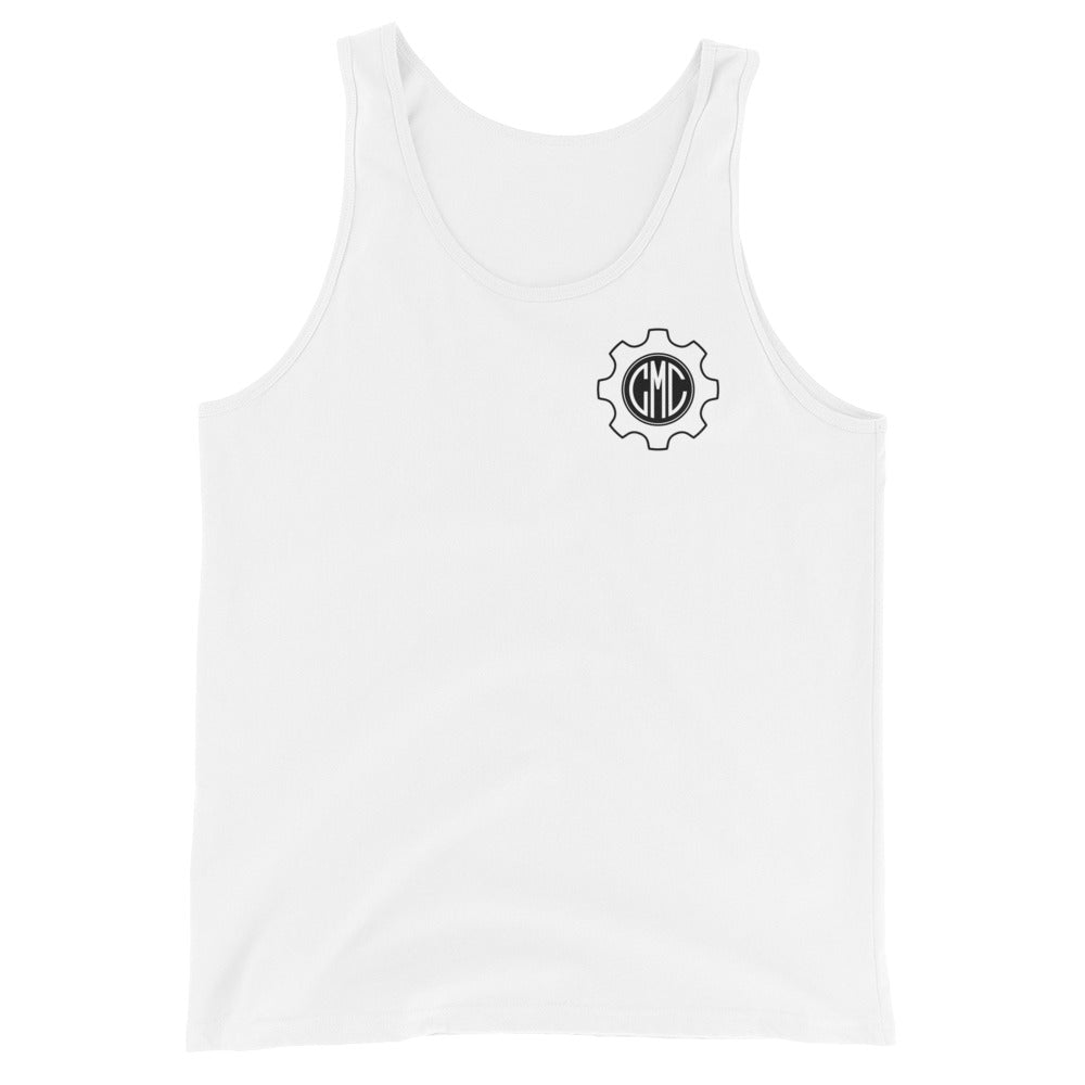 Complex Machining Corp Traditional Tattoo Logo Unisex Tank Top