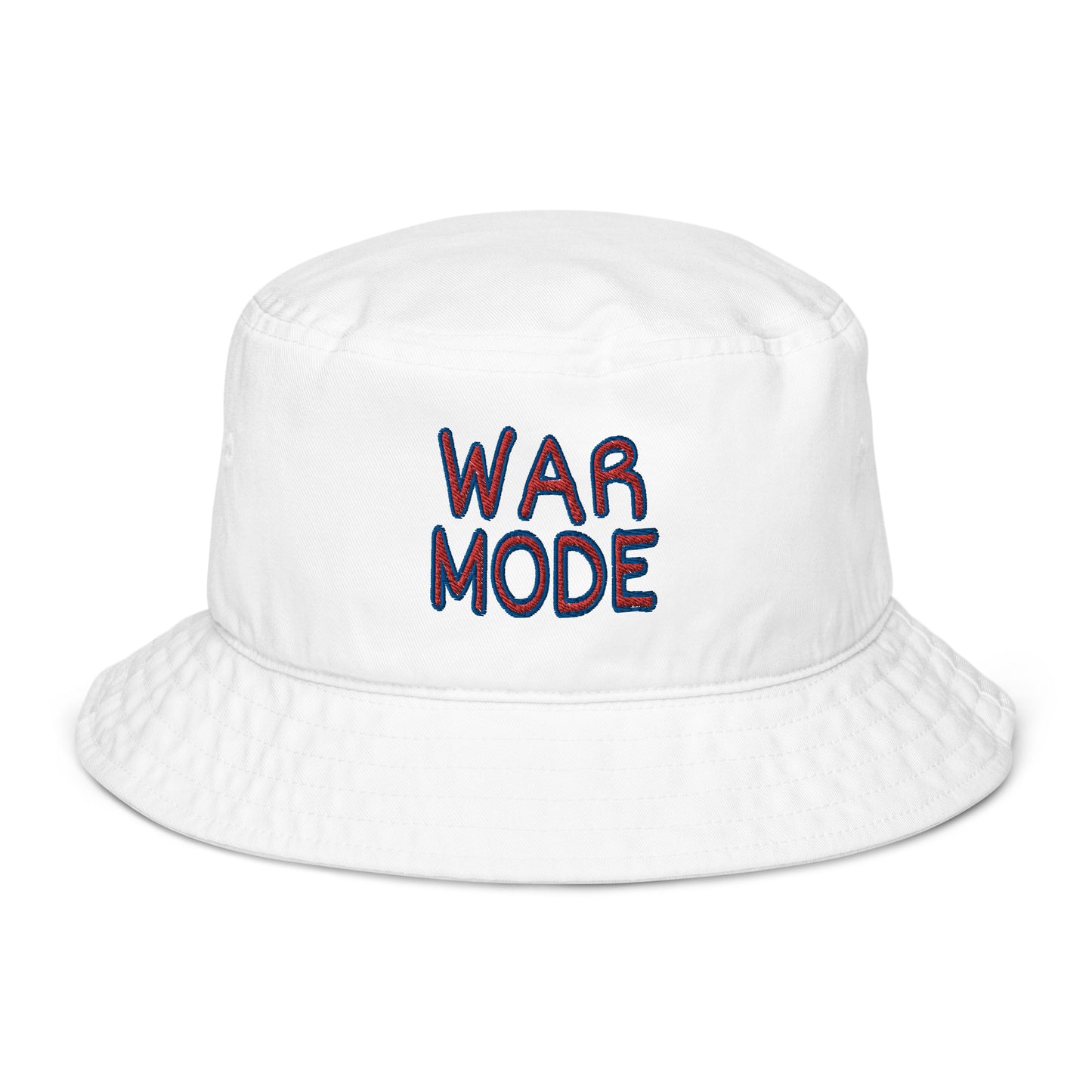 WM Classic Logo Stacked Organic Bucket Hat