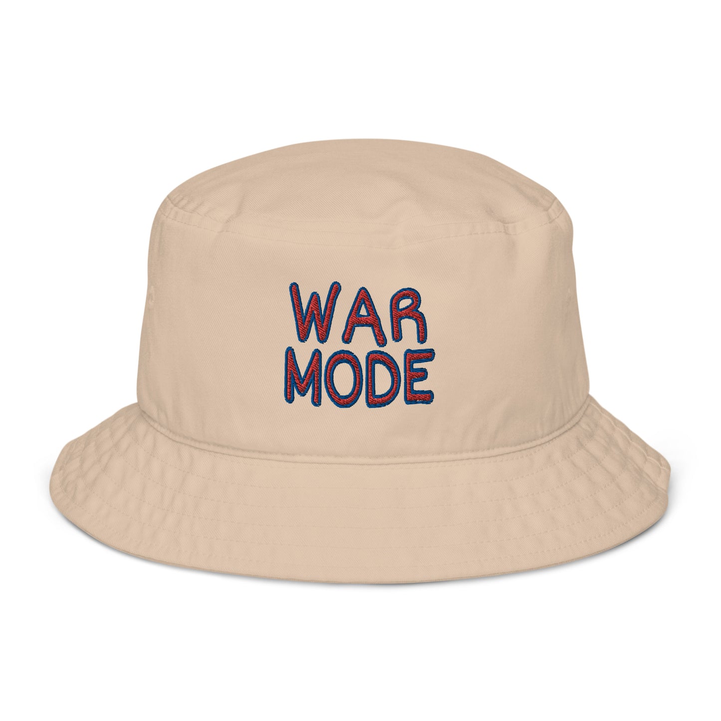 WM Classic Logo Stacked Organic Bucket Hat