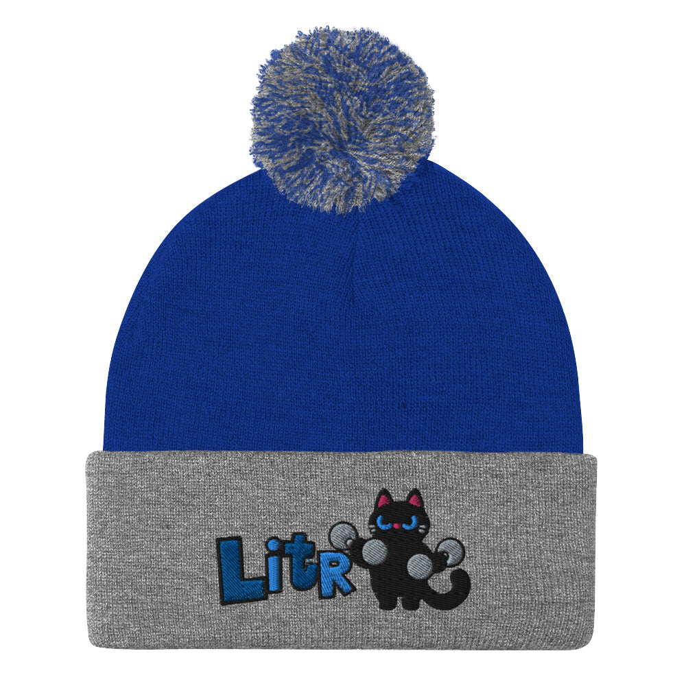 Lifting in the Ruins Catto Pom-Pom Beanie