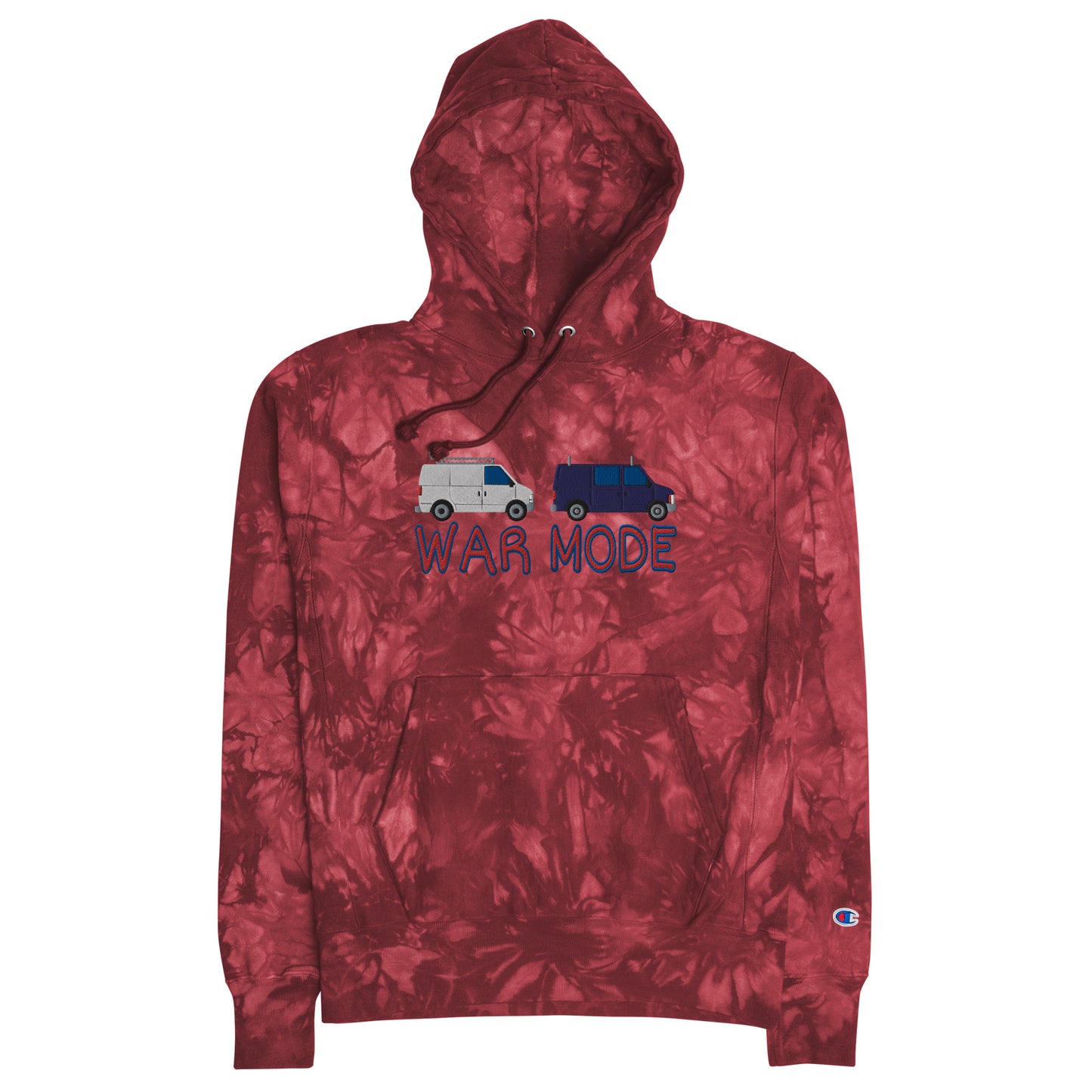 Vans Embroidered Unisex Champion Tie-Dye Hoodie