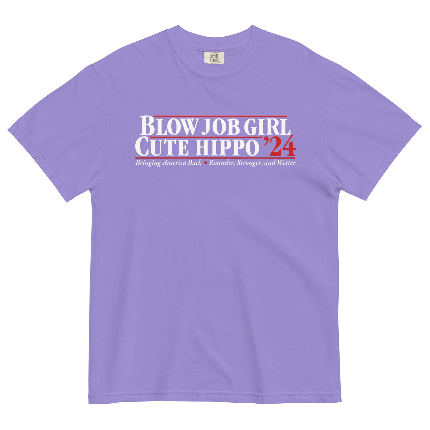 BJ Girl/Cute Hippo 2024 Unisex T-Shirt