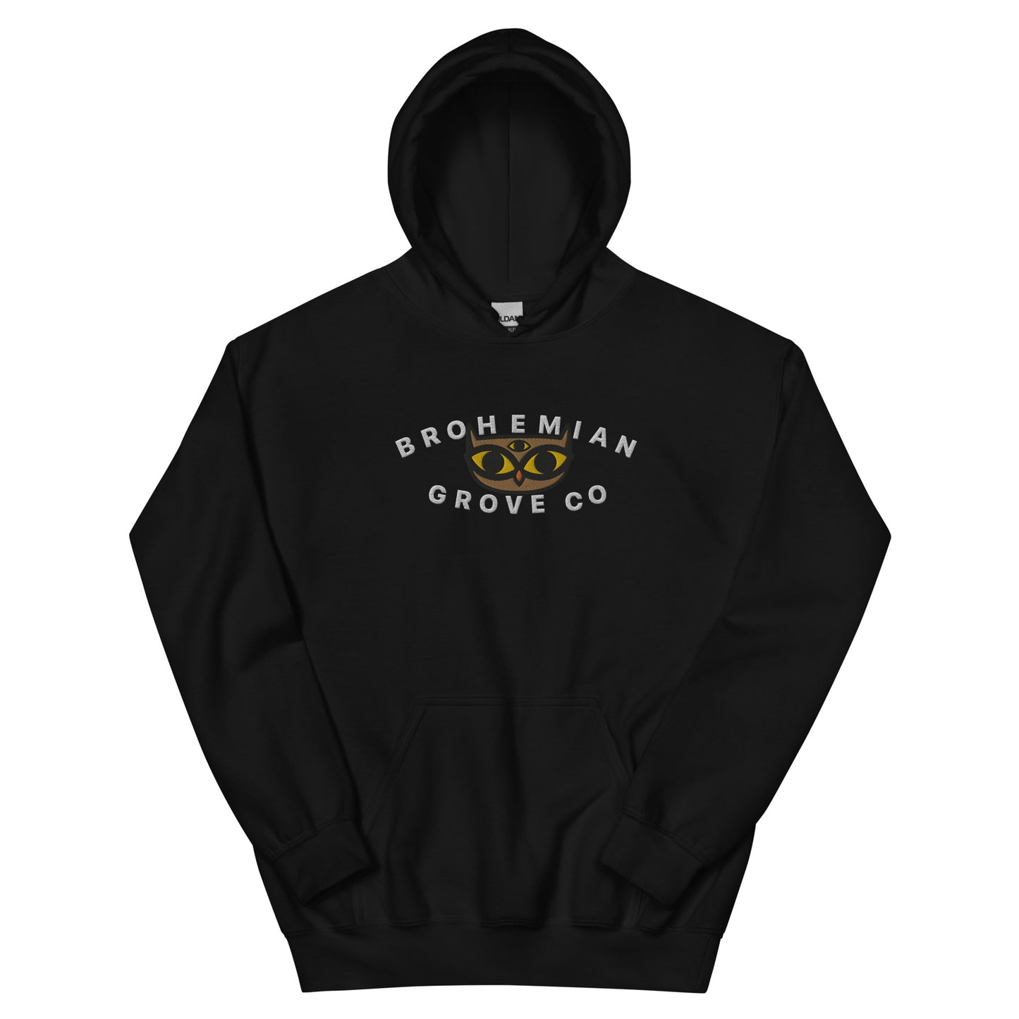 BGC Cute Owl Embroidered Unisex Hoodie