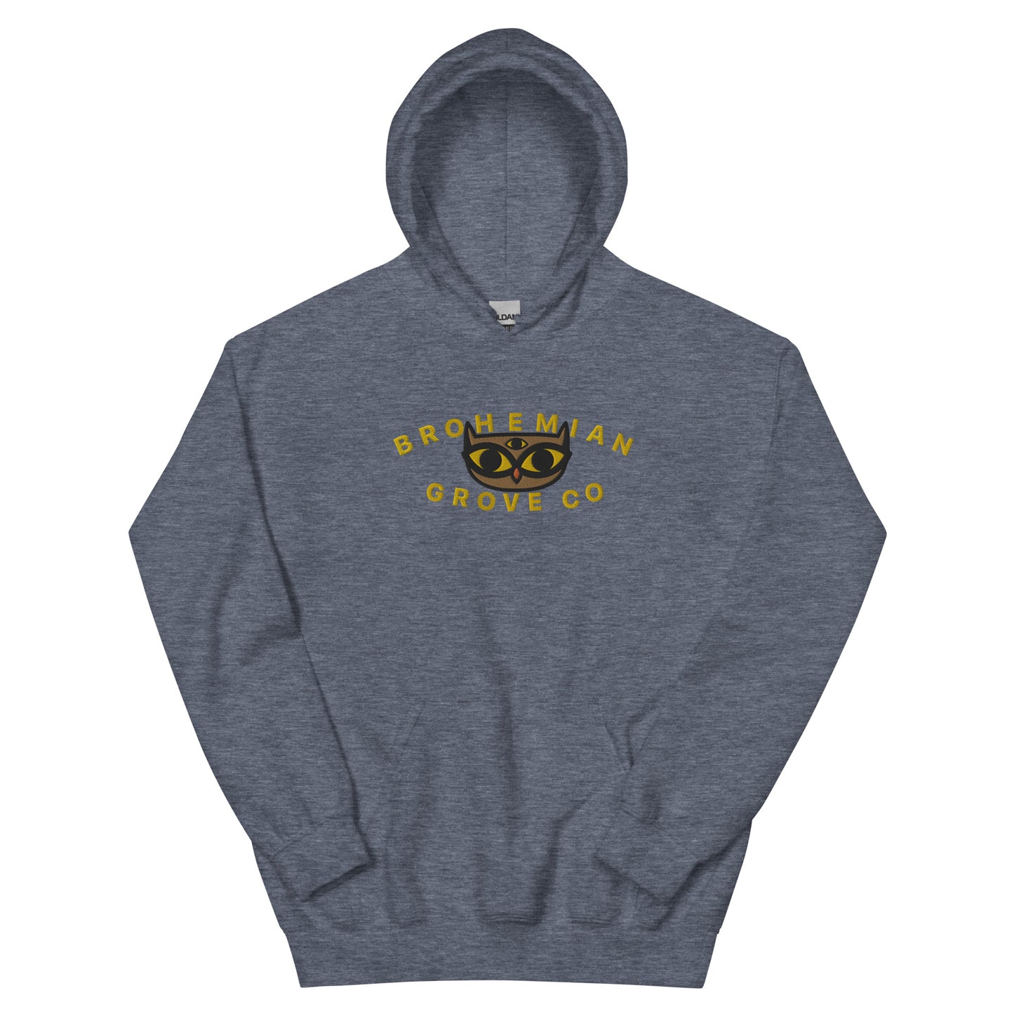 BGC Cute Owl Embroidered Unisex Hoodie