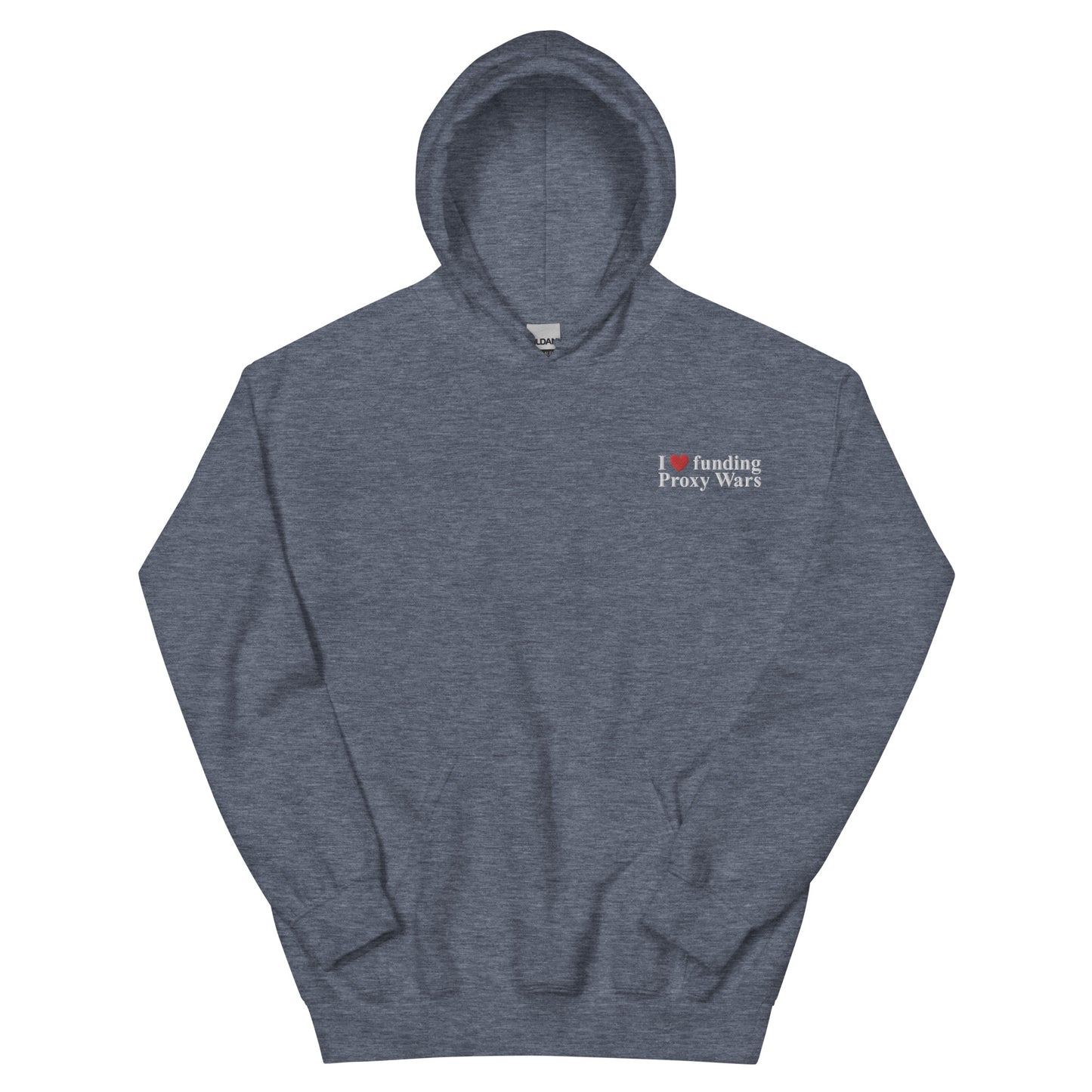 I love funding Proxy Wars OTH Embroidered Unisex Hoodie