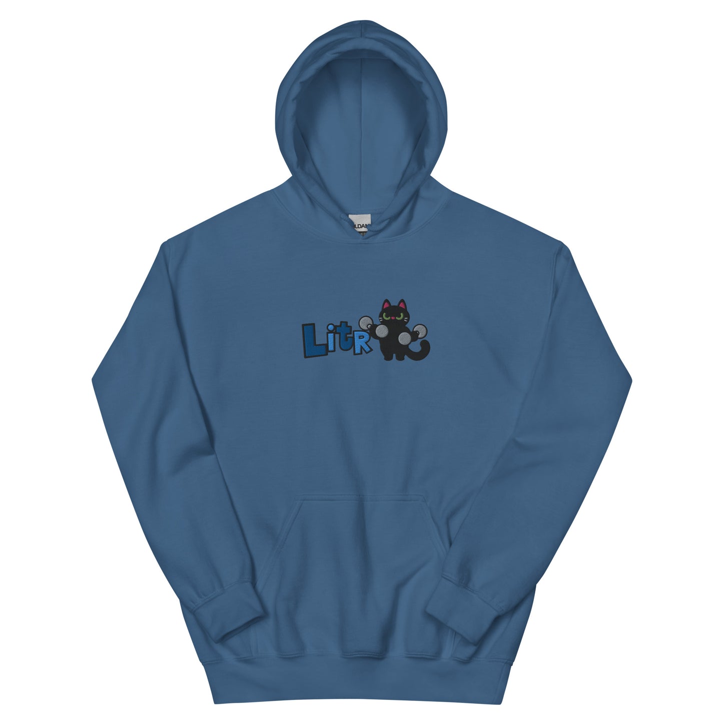 Lifting in the Ruins Catto Embroidered Unisex Hoodie