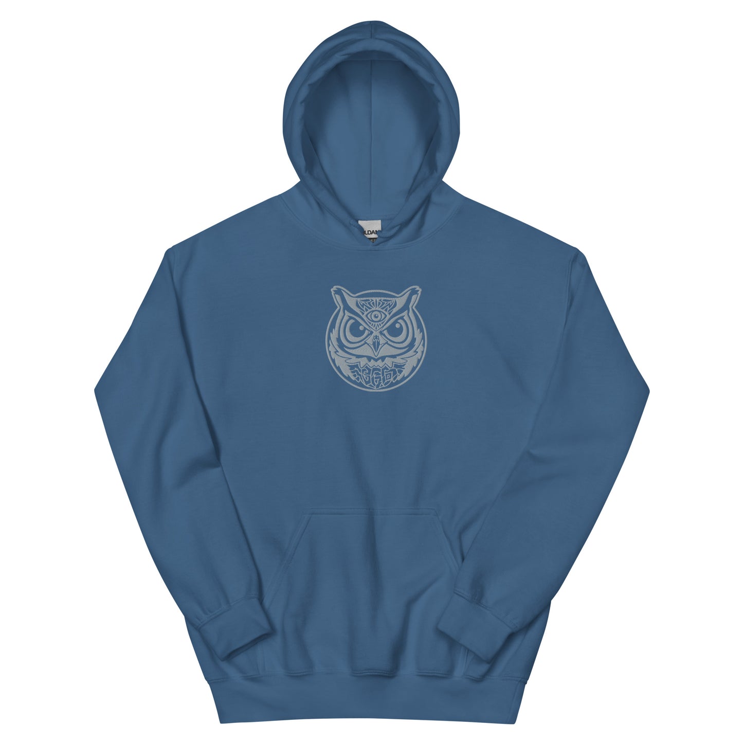 BGC Cool Owl Embroidered Unisex Hoodie