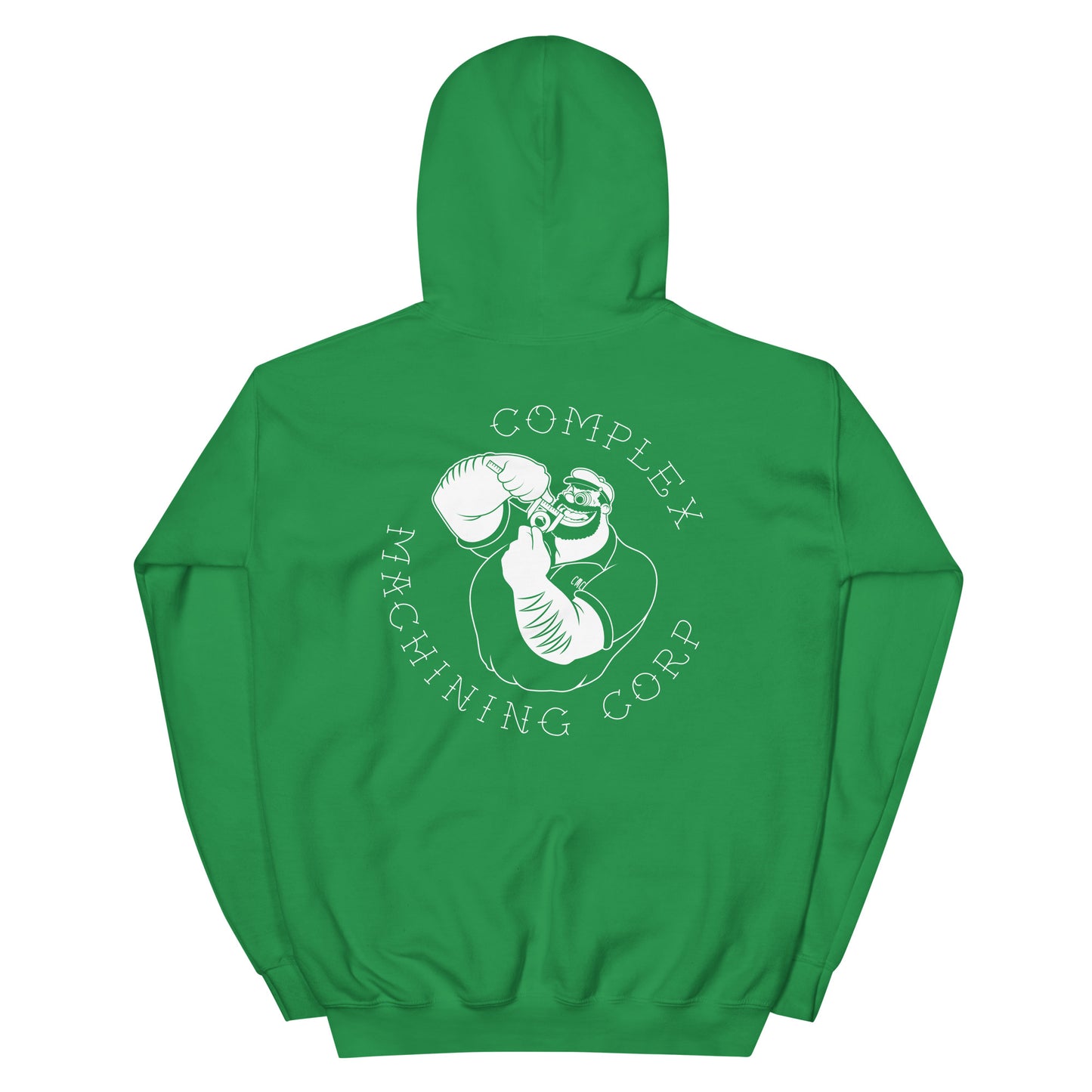 Complex Machining Corp Traditional Tattoo Logo Unisex Hoodie