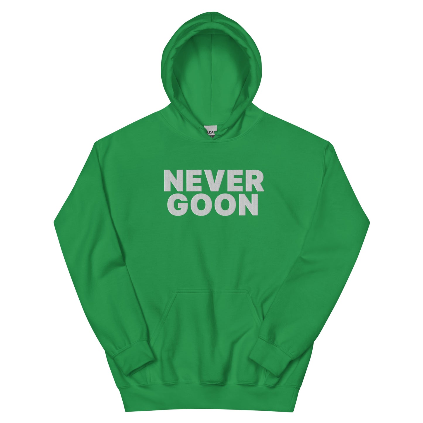 Never Goon Embroidered Unisex Hoodie