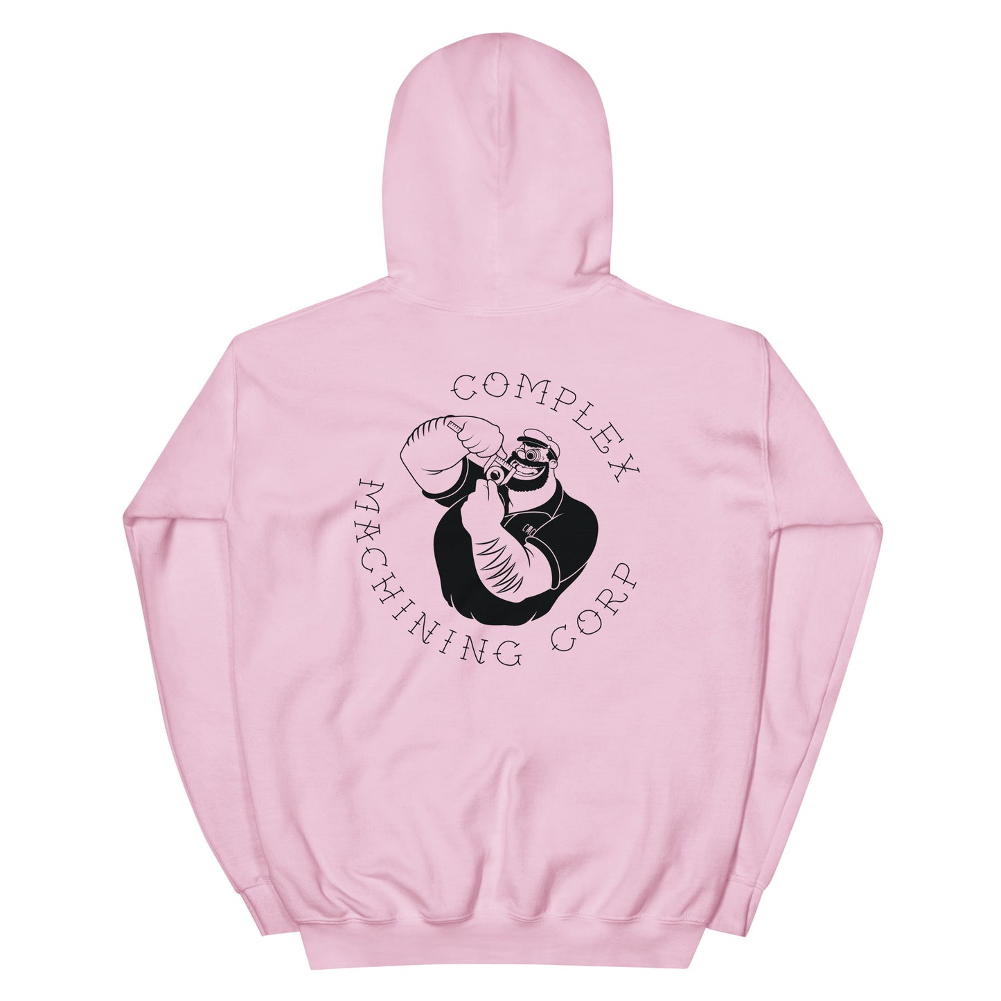 Complex Machining Corp Traditional Tattoo Logo Unisex Hoodie