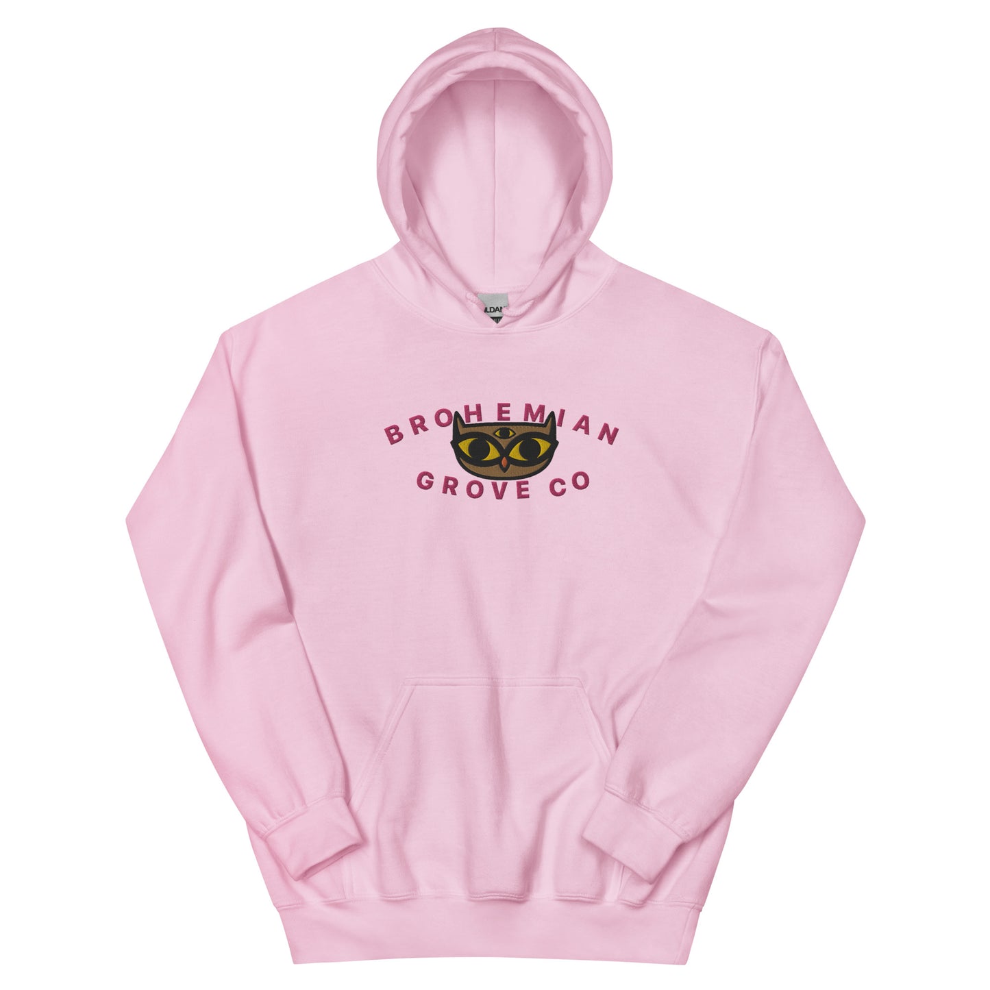 BGC Cute Owl Embroidered Unisex Hoodie
