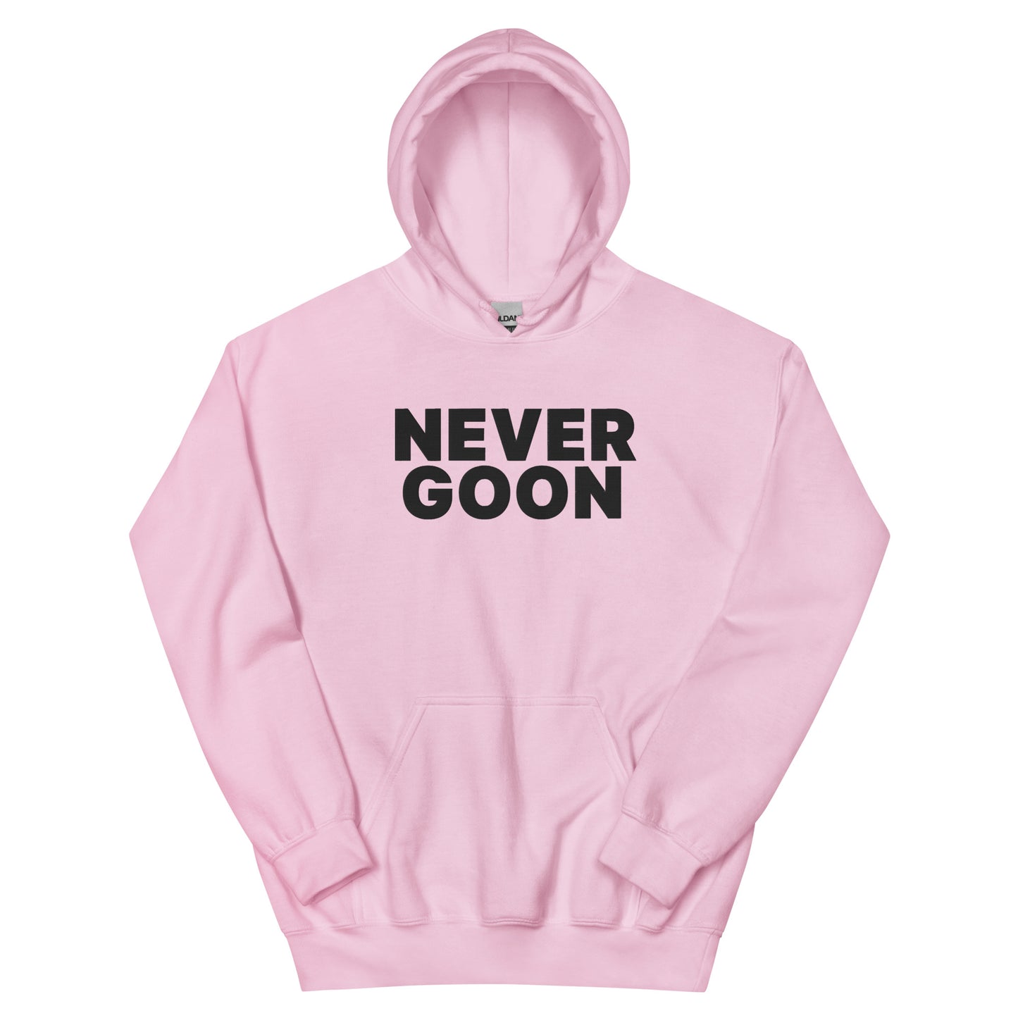 Never Goon Embroidered Unisex Hoodie