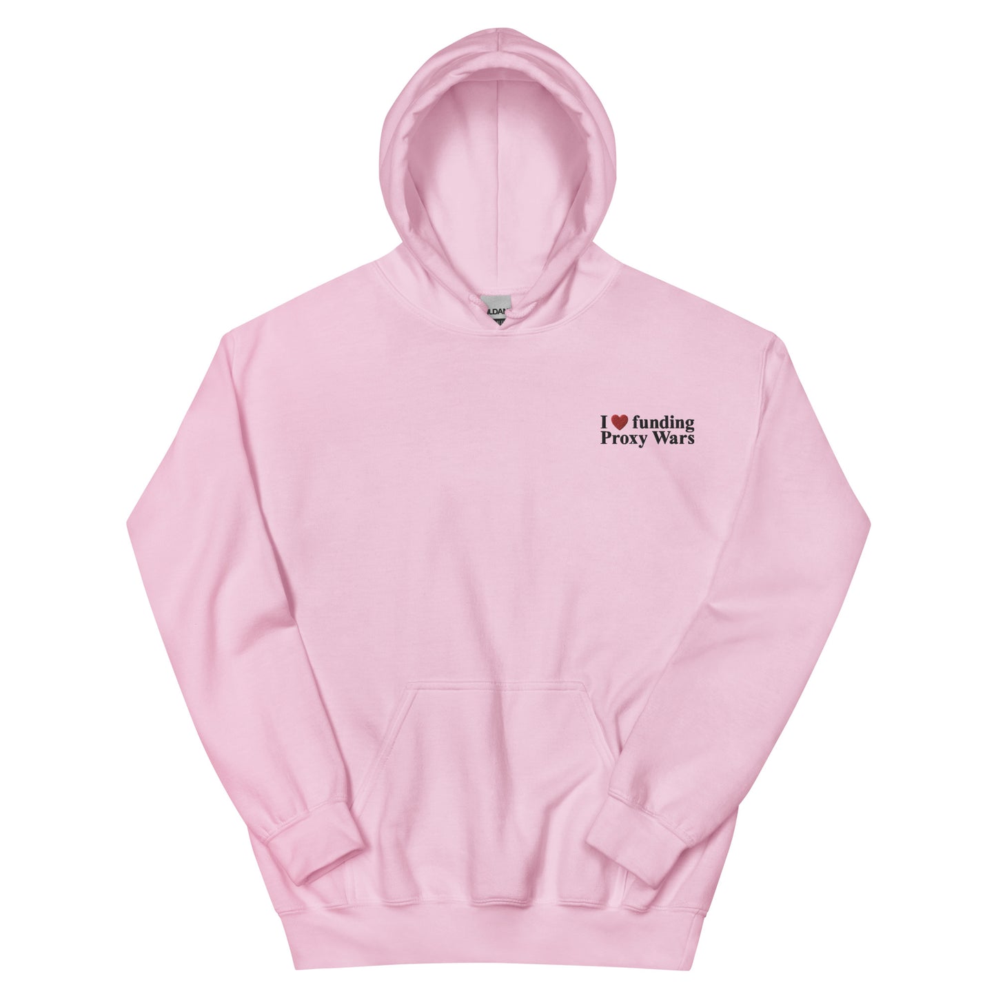 I love funding Proxy Wars OTH Embroidered Unisex Hoodie