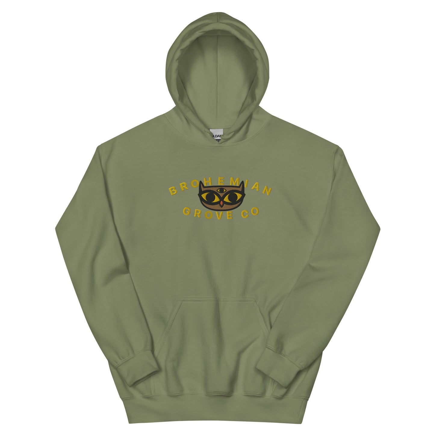 BGC Cute Owl Embroidered Unisex Hoodie