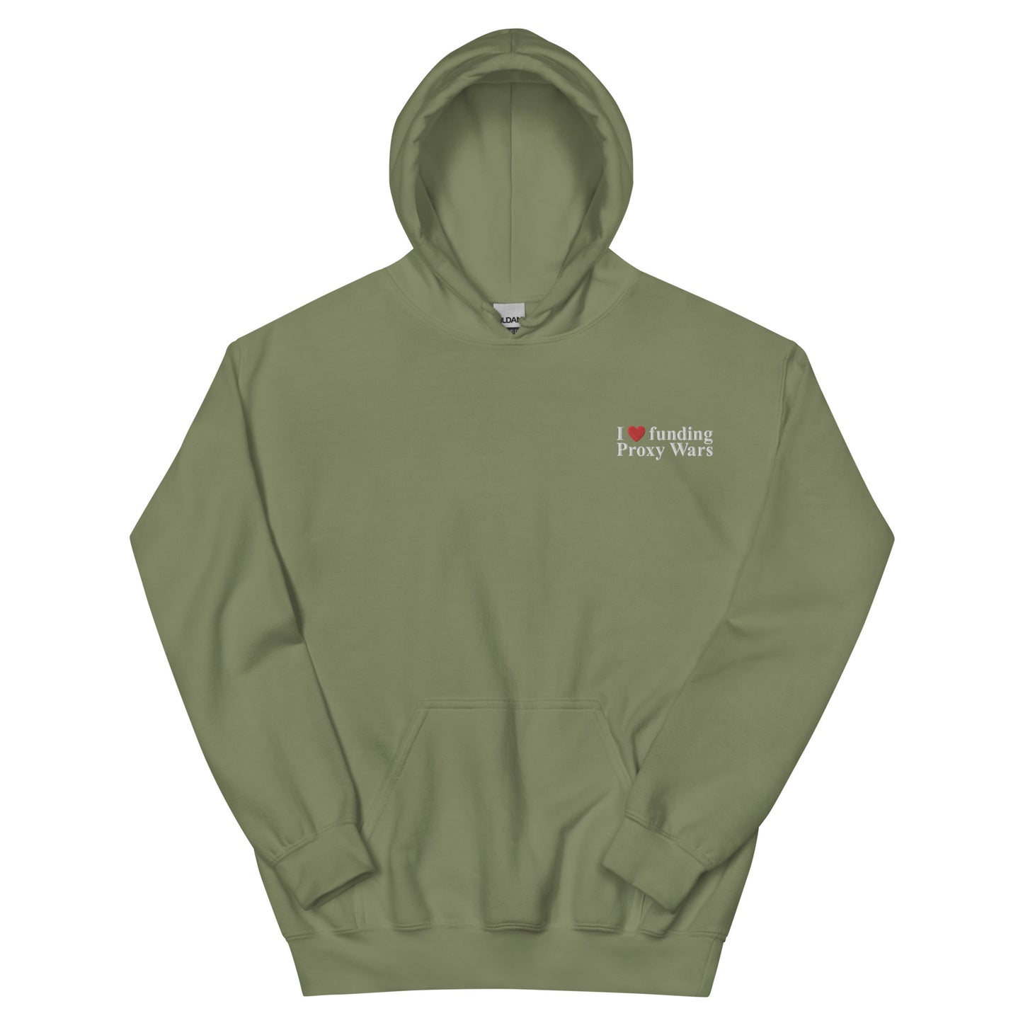 I love funding Proxy Wars OTH Embroidered Unisex Hoodie