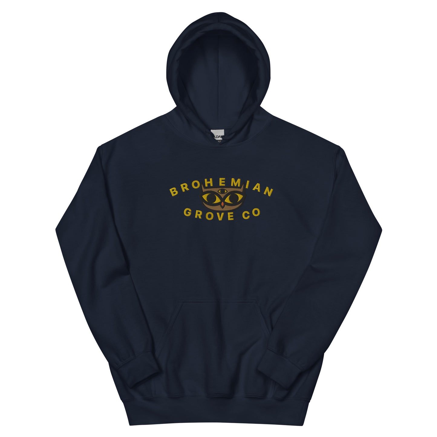 BGC Cute Owl Embroidered Unisex Hoodie