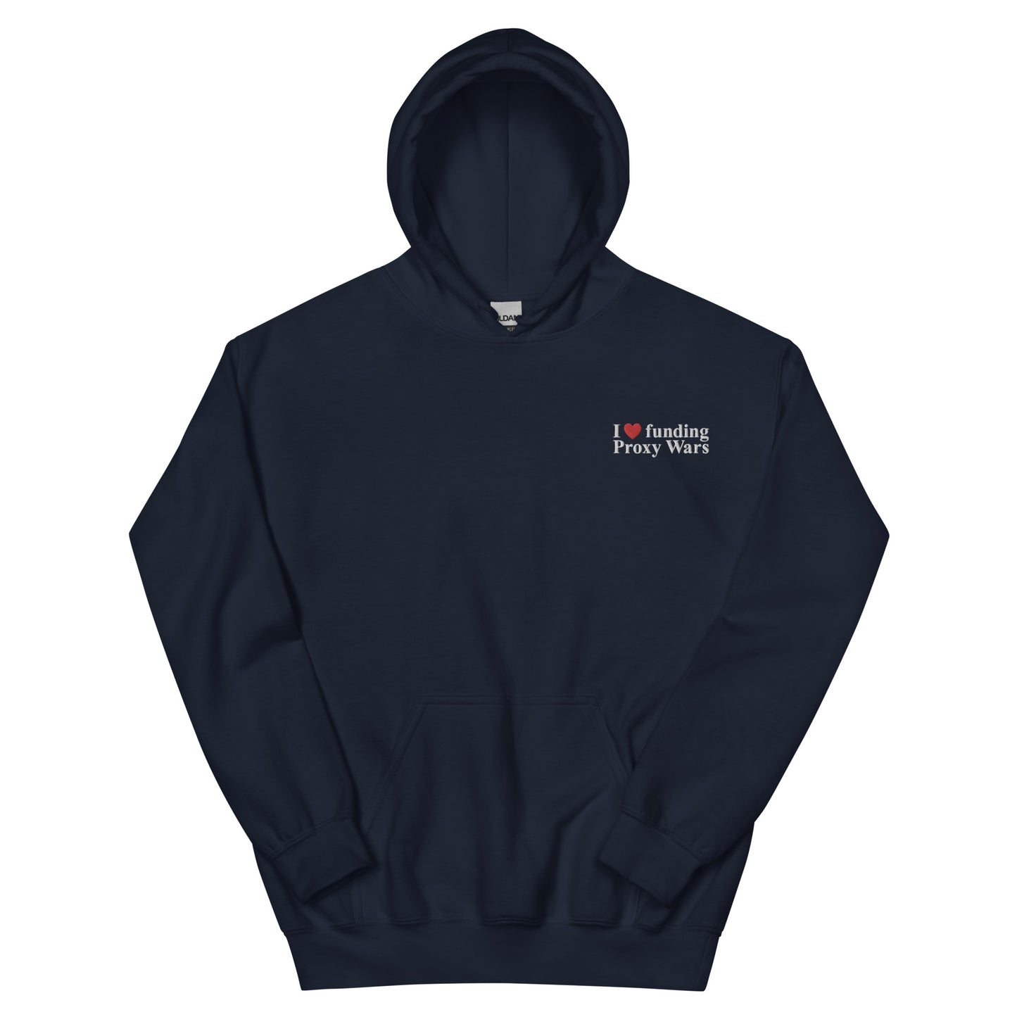I love funding Proxy Wars OTH Embroidered Unisex Hoodie